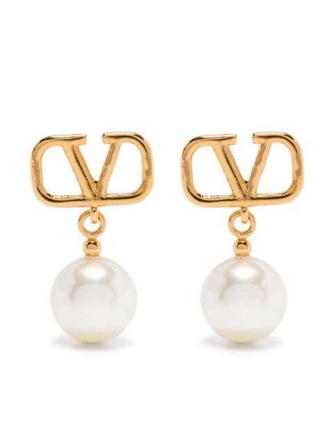Valentino Valentino Garavani Women Vlogo Signature Pearls Earrings