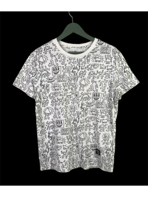 Other Designers Uniqlo - Full print Keith Haring tees