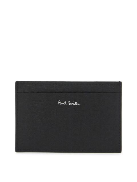 Paul Smith Saffiano Leather Card Holder With Men