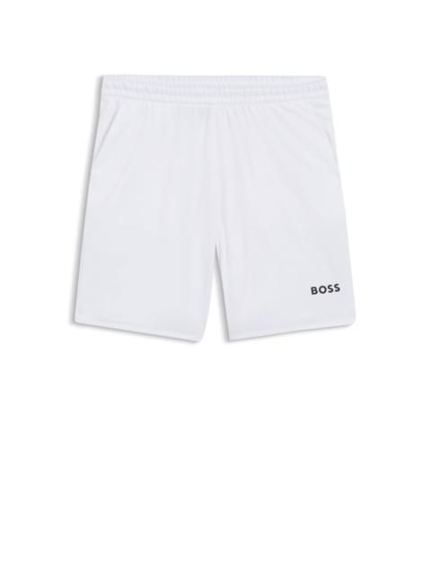 BOSS STRETCH SHORTS IN QUICK-DRY FABRIC