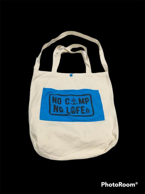 Other Designers Japanese Brand - No Camp No Life Tote bag Design Style