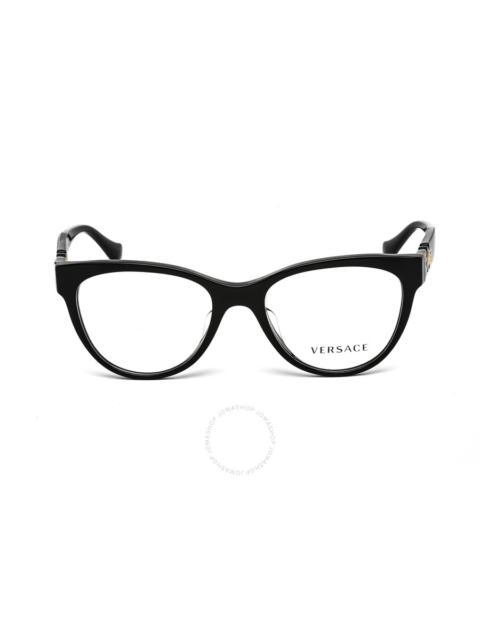 Versace Demo Cat Eye Ladies Eyeglasses VE3304F GB1 53