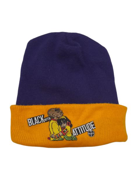 Other - Black with A ttitude Beanie (D866)