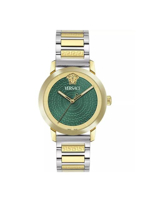 VERSACE Versace V-Helix Quartz Green Dial Men's Watch VE9G00324