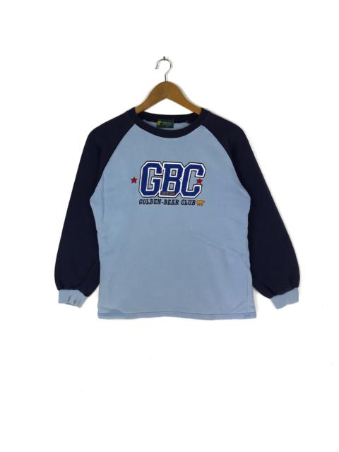 Other Designers Golden Bear - Vintage Golden Bear Club Sweatshirt Embroidery Logo Size S
