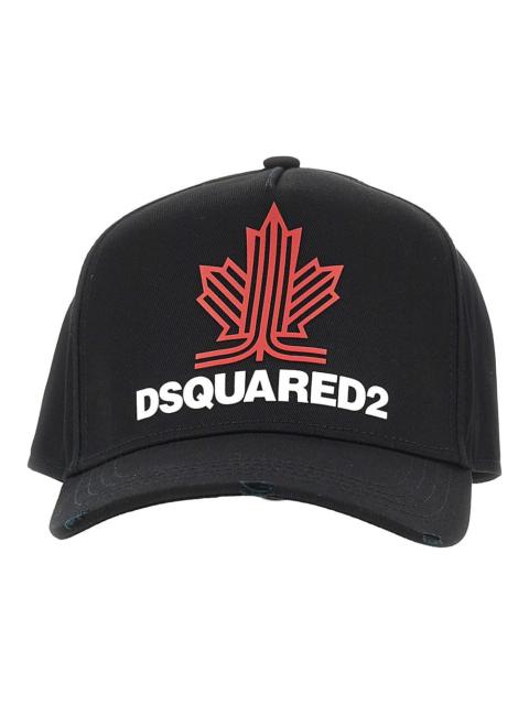 DSQUARED2 Dsquared2 Baseball Cap with Logo Black
