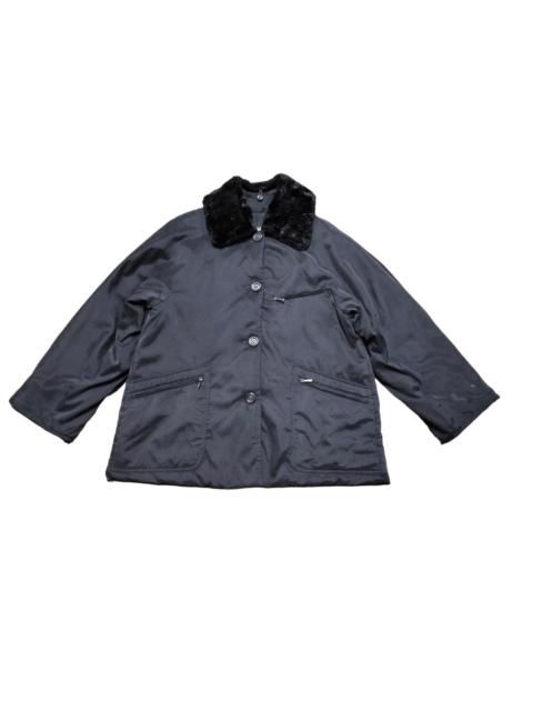 Max Mara Vintage Max Mara Weekend Down Black Button Jacket