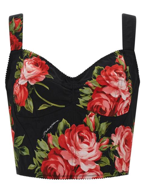 Dolce & Gabbana Dolce & Gabbana Women 'Bouquet Rose' Bustier Top