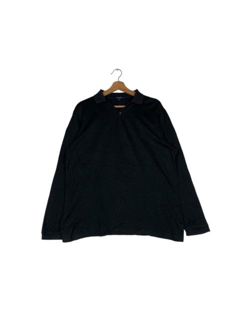 Burberry BURBERRY LONDON Embroidery Logo Long Sleeve Polos #1385-C63