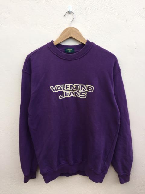 Other Designers Vintage - Vintage Valentino Embroidered Sweatshirt Size Large