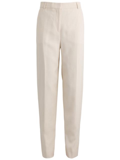 Toteme Buckle-cuffs Tapered-leg Trousers