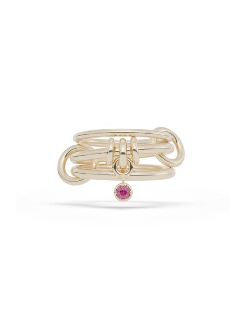 Spinelli Kilcollin Spinelli Kilcollin Piera Linked Rings in Yellow Gold at Nordstrom