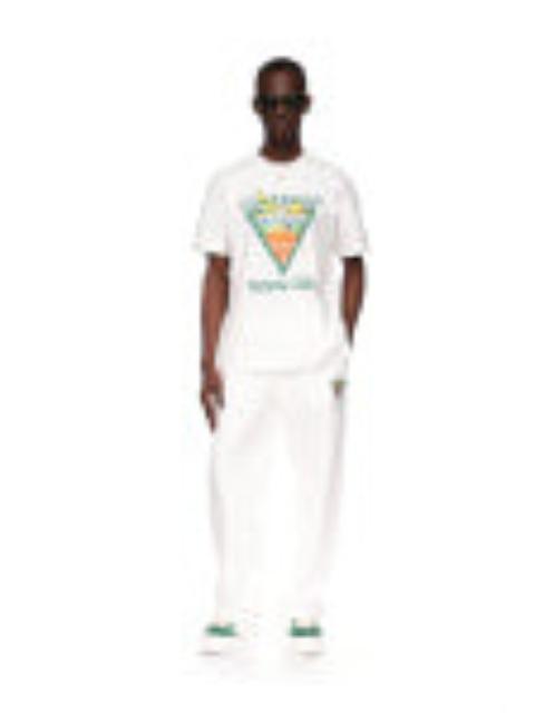 CASABLANCA Casablanca Men Tennis Club Icon Printed Classic T-Shirt