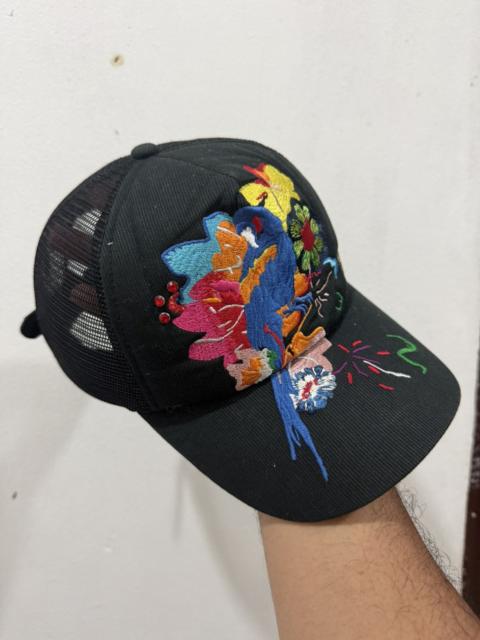 Other Designers RARE VTG PONY Embroid Ed Hardy CH Trucker Hat