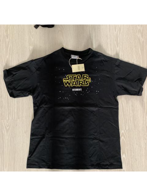 VETEMENTS VETEMENTS Star Wars Episode Logo T Shirt