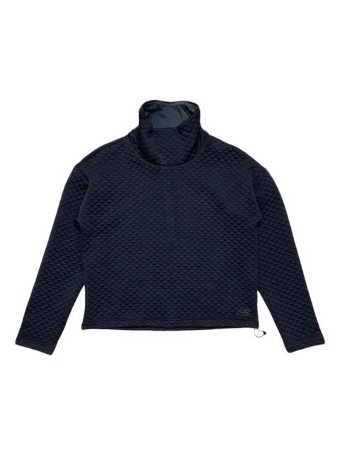 New Balance Quilt Crop Pullover Sweatshirt