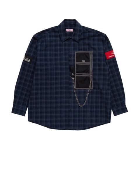 Martine Rose Martine Rose Wallet Shirt
 Blue