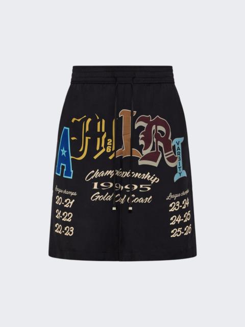 AMIRI Varsity Patch Short Black