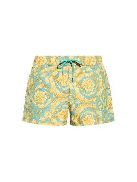 VERSACE Barocco-print swim shorts