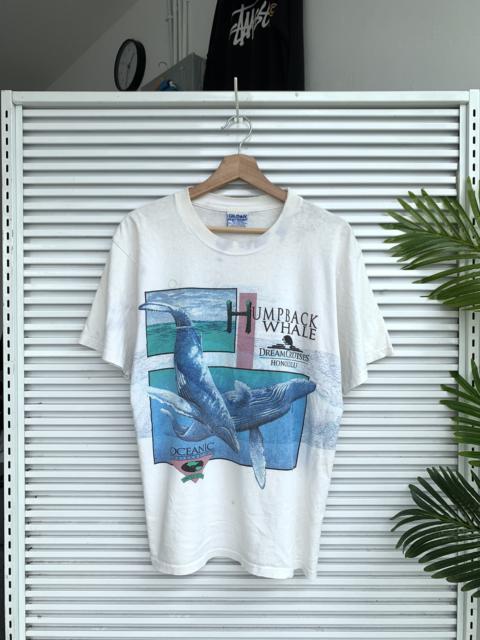 Other Designers Vintage - Vintage Habitat Humpback Whale White Tee