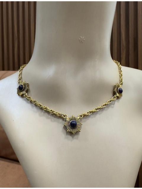 CHANEL - Vintage 1984 Black Charm Chocker Necklace