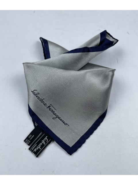 Salvatore Ferragamo salvatore ferragamo silk handkerchief pocket square