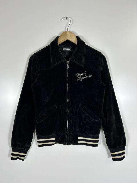 ⚡️Vintage Hysteric Glamour Velvet Zipper Jacket