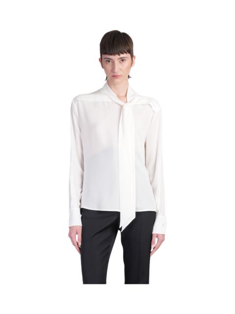 Alexander McQueen Shirt In Beige Silk