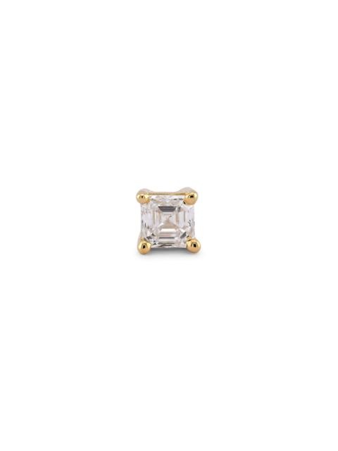 STONE AND STRAND LAB-Created Asscher Luster Stud