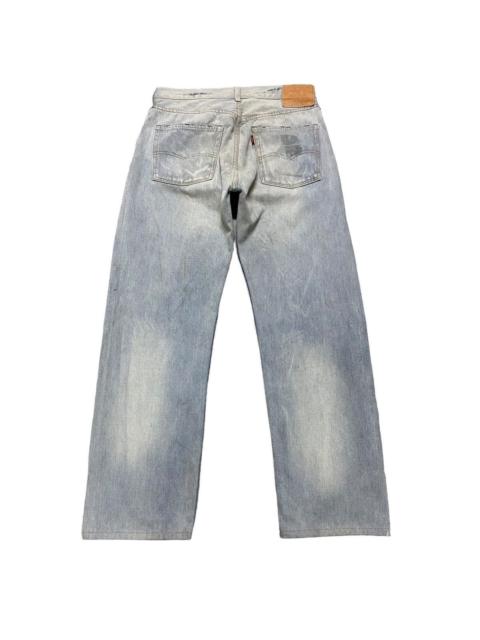 Levi's Vintage Levis 501 Big E Denim Selvedge Jeans Over Washed