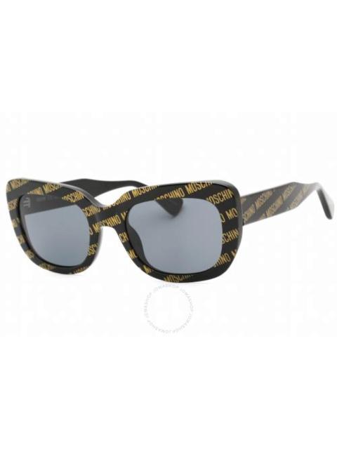 Moschino Moschino Grey Butterfly Ladies Sunglasses MOS132/S 07RM/IR 53