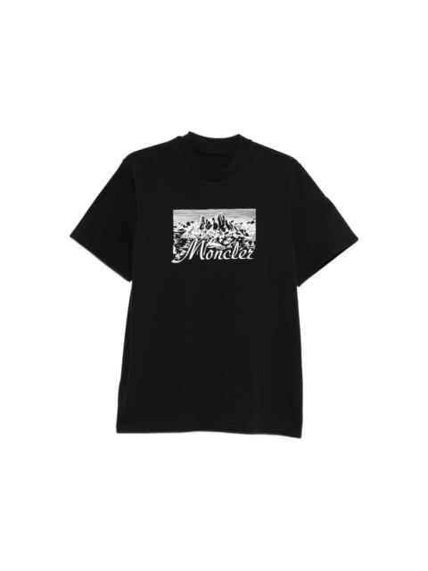 Moncler Moncler Black T-Shirts & Vests - T-Shirts Men