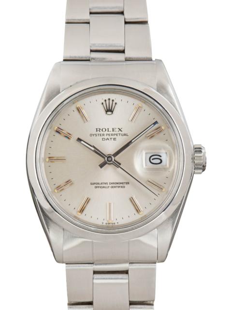 ROLEX Rolex Date Stainless Steel 1500 Silver Dial