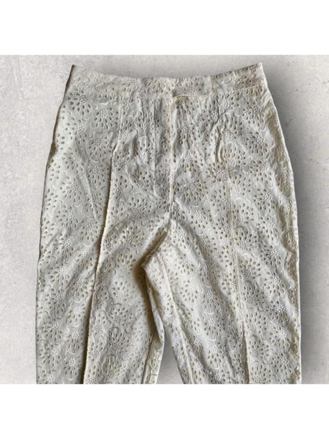 John Galliano Vintage 1996 Lace Perforate Pants