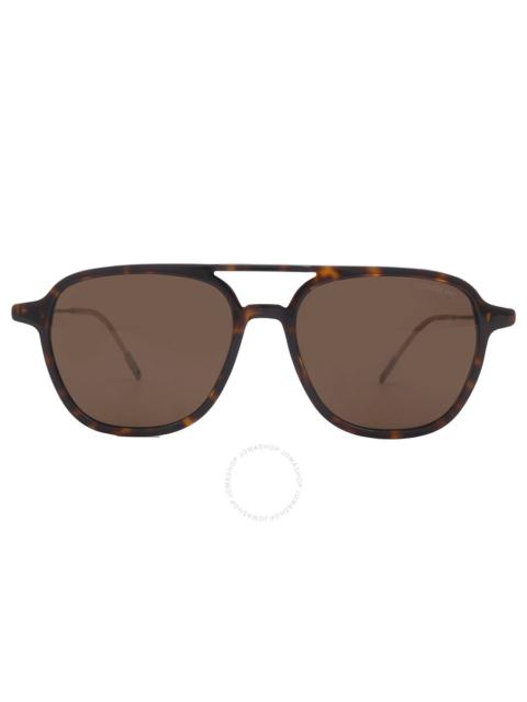 Montblanc Brown Square Men's Sunglasses MB0003S 002 53