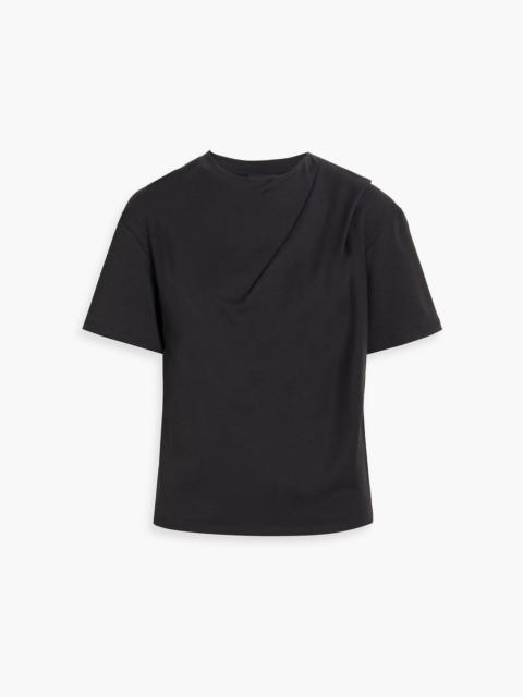 Theory Draped Supima cotton-jersey T-shirt