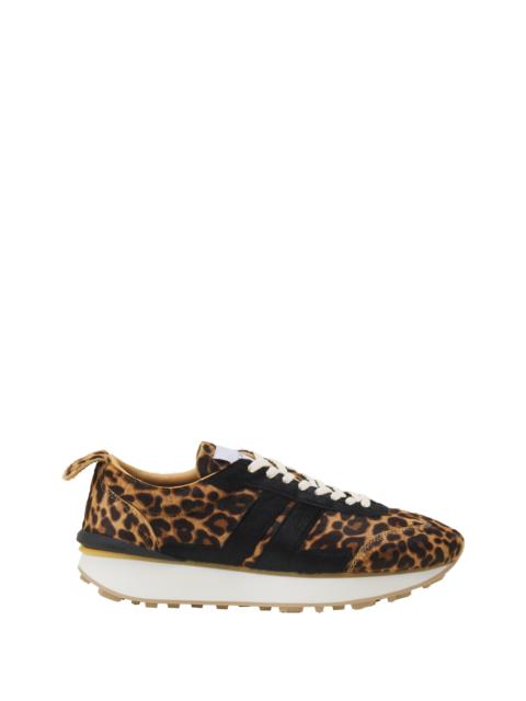 Lanvin Lanvin Leopard Print Bumpr Sneakers In Pony at Nordstrom