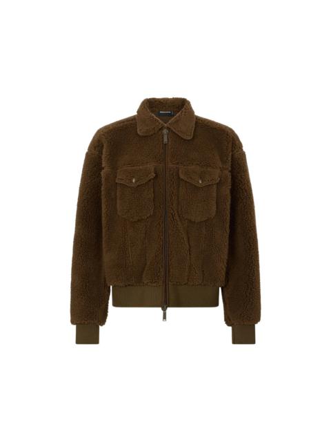 DSQUARED2 Dsquared2 Brown Jackets - Bomber Jackets Men