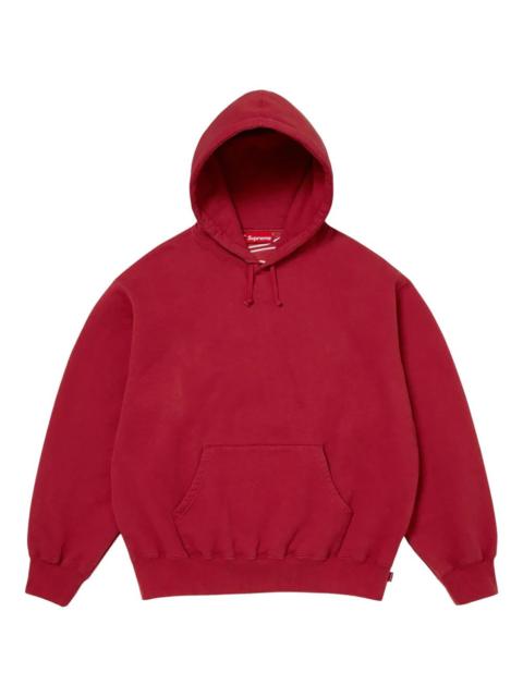 Supreme logo appliqué hoodie