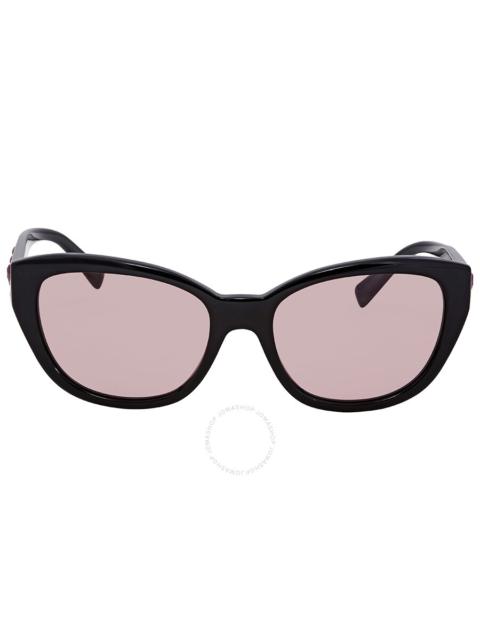 Versace Light Violet Cat Eye Ladies Sunglasses VE4343 GB1/84 56