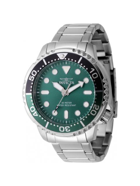 Other Designers Invicta Pro Diver Quartz Green Dial Men's Watch 47220