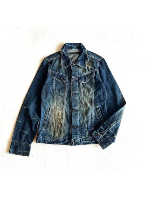 Other Designers If Six Was Nine - Fuga mud wash Distressed Jacket