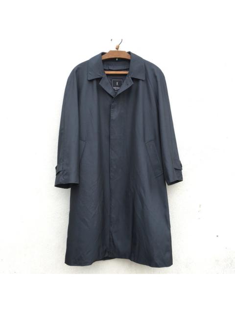 Other Designers Ysl Pour Homme - Yves Saint Laurent Long Coat Vintage Wool & Silk Jacket