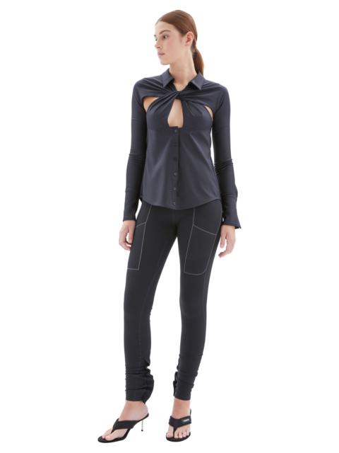 COPERNI C+ ZIPPED TROUSERS (BLACK)