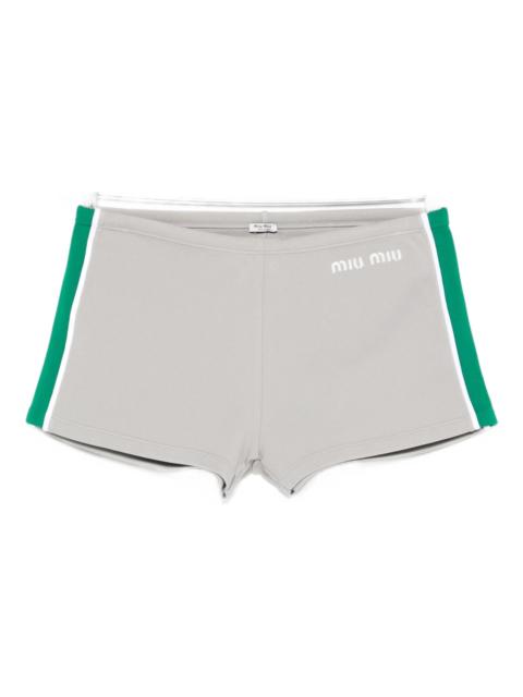 Miu Miu Miu Miu Trim Detail Shorts