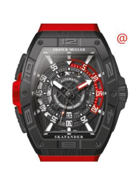 FRANCK MULLER Franck Muller Skafander Automatic Black Dial Men's Watch SKF46DVSCDTTTNRBR(TTNRER)