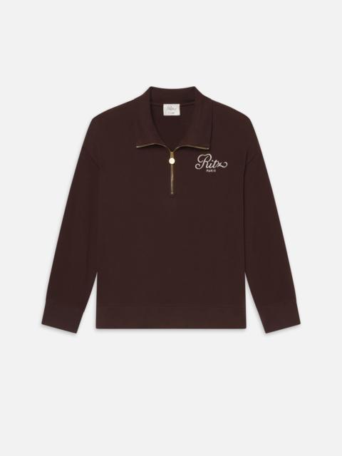 FRAME Ritz Half Zip Polo