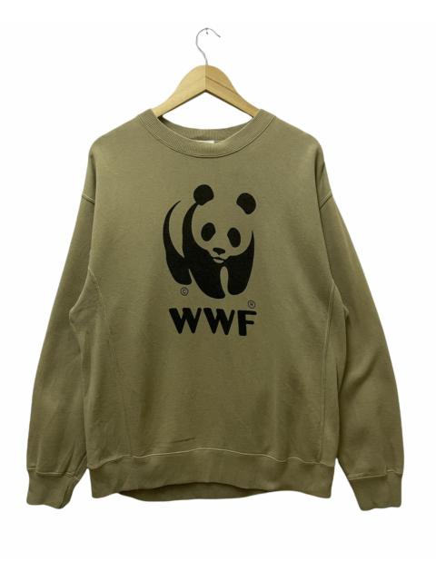 Other Designers Brand - WWF Panda Sweatshirt Brown