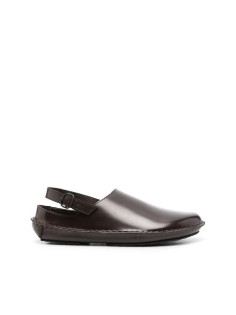 Cargol whipstitch leather sandals