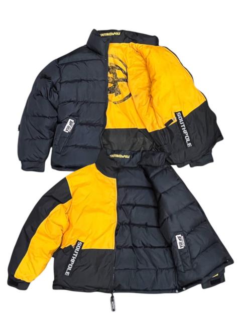 Other Designers FYE🔥Vintage SOUTHPOLE Reversible Puffer Jacket Y2K Hip-Hop